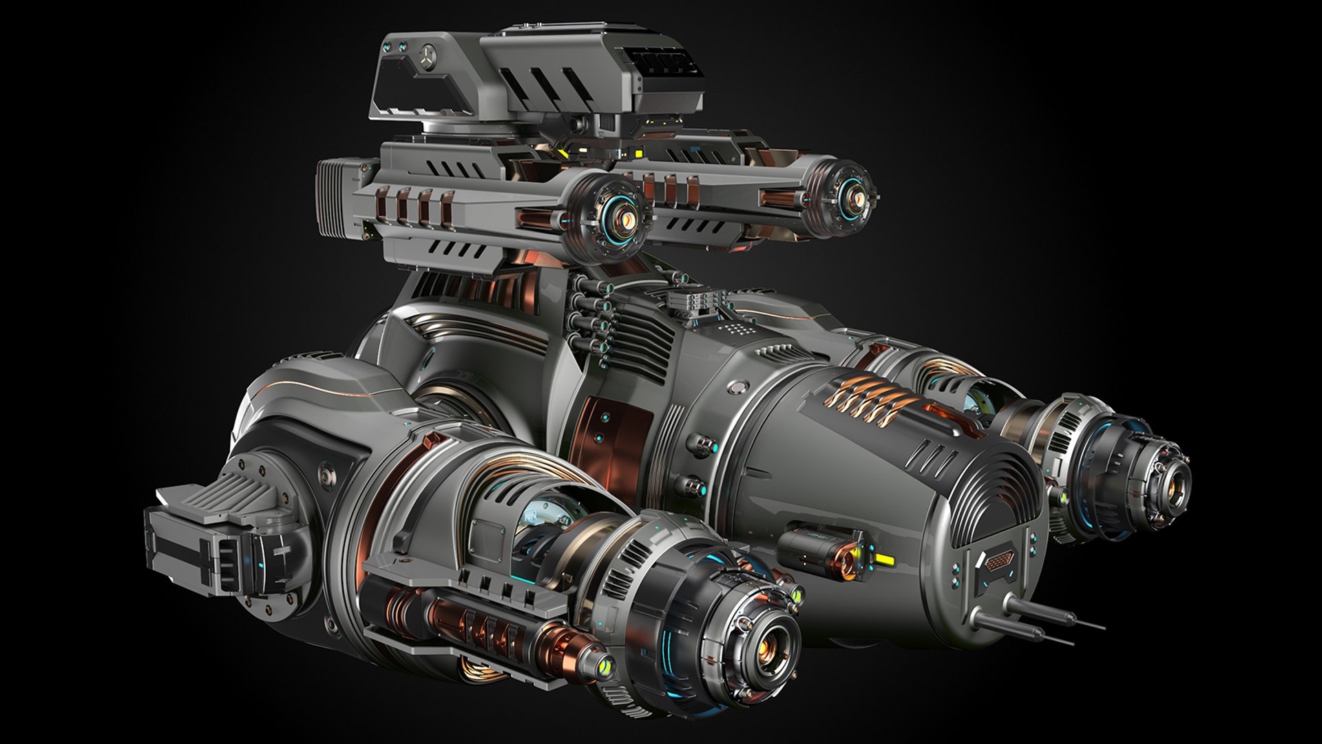 Sci-Fi Drones Rigged - 4 in 1 3D model https://p.turbosquid.com/ts-thumb/ZH/vXYOkq/zm/3/jpg/1570648670/1920x1080/fit_q87/a7a2b168b1d47728c21584b0e517b904ebb05c28/3.jpg