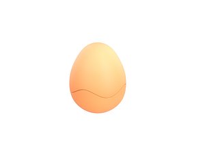 3D Prop298 Egg model