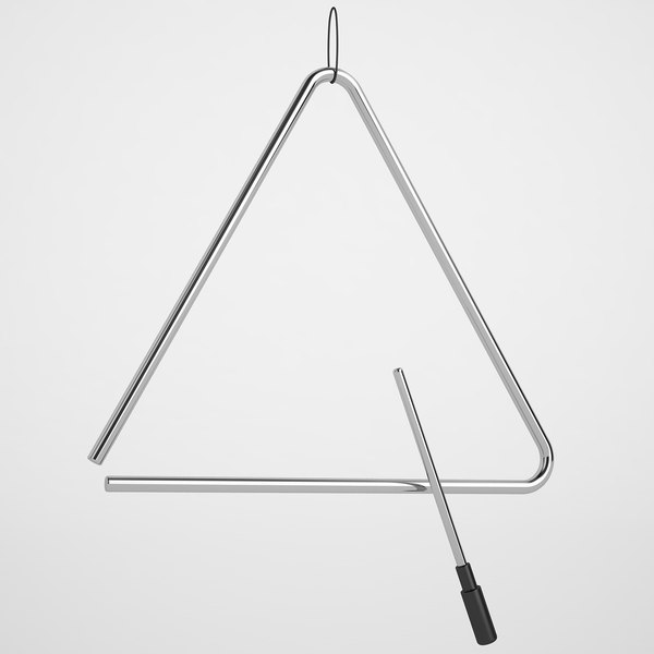 modèle 3D de Triangle de musique - TurboSquid 909049