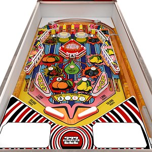 3D pinball machine zaccaria