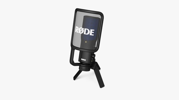 modelo 3d Micrófono de transmisión Rode NT - TurboSquid 2161839