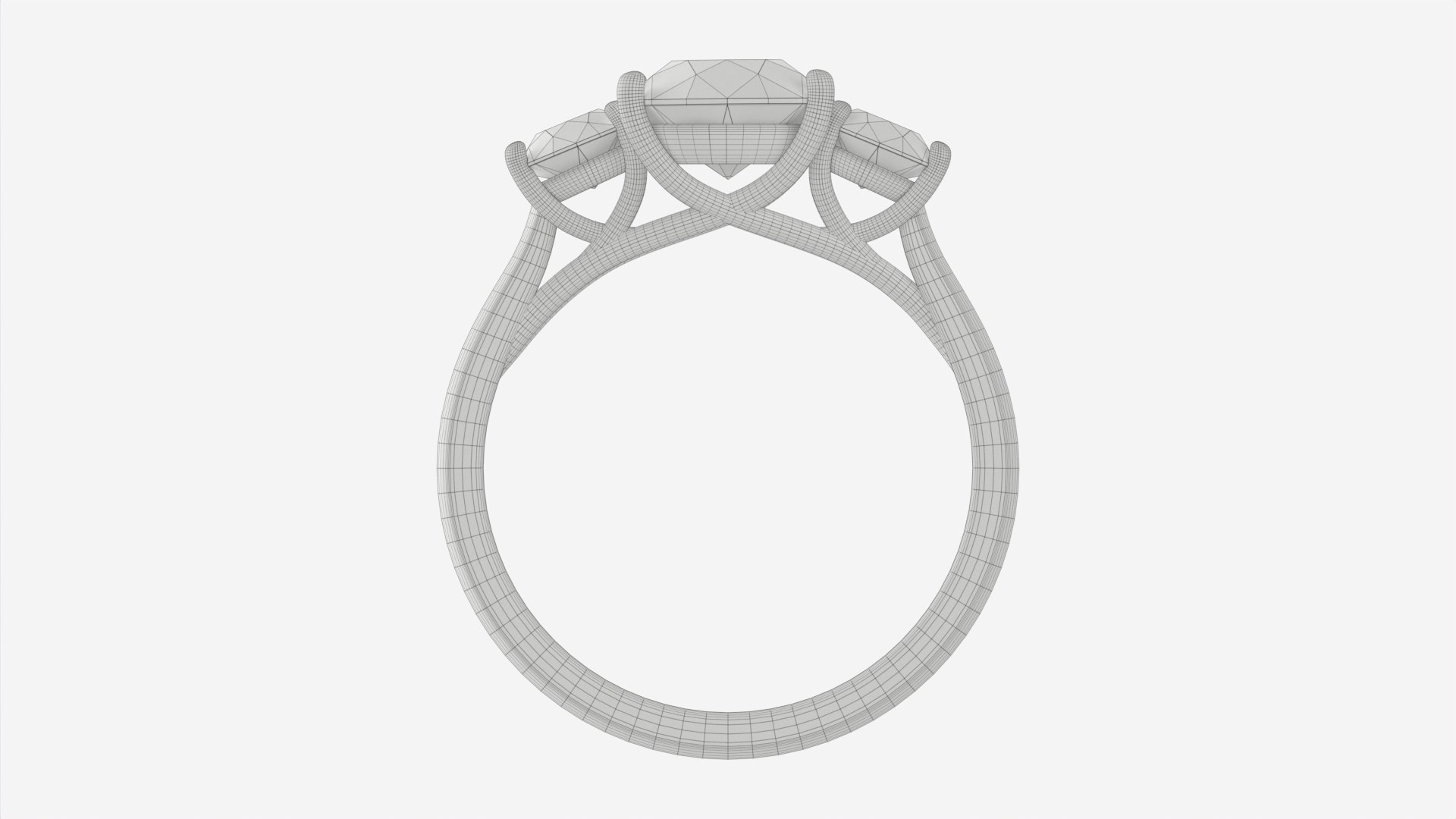 Gold Diamond Ring Jewelry 06 model - TurboSquid 1968825