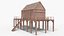 West Storage House - model 3D magazynu low-poly