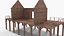 West Storage House - model 3D magazynu low-poly