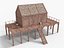 West Storage House - model 3D magazynu low-poly