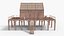 West Storage House - model 3D magazynu low-poly