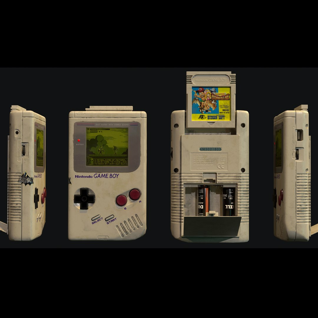 3D Gameboy for games model - TurboSquid 2038780
