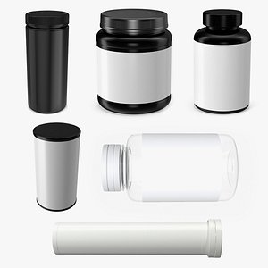 Empty Pill Bottles Collection 3