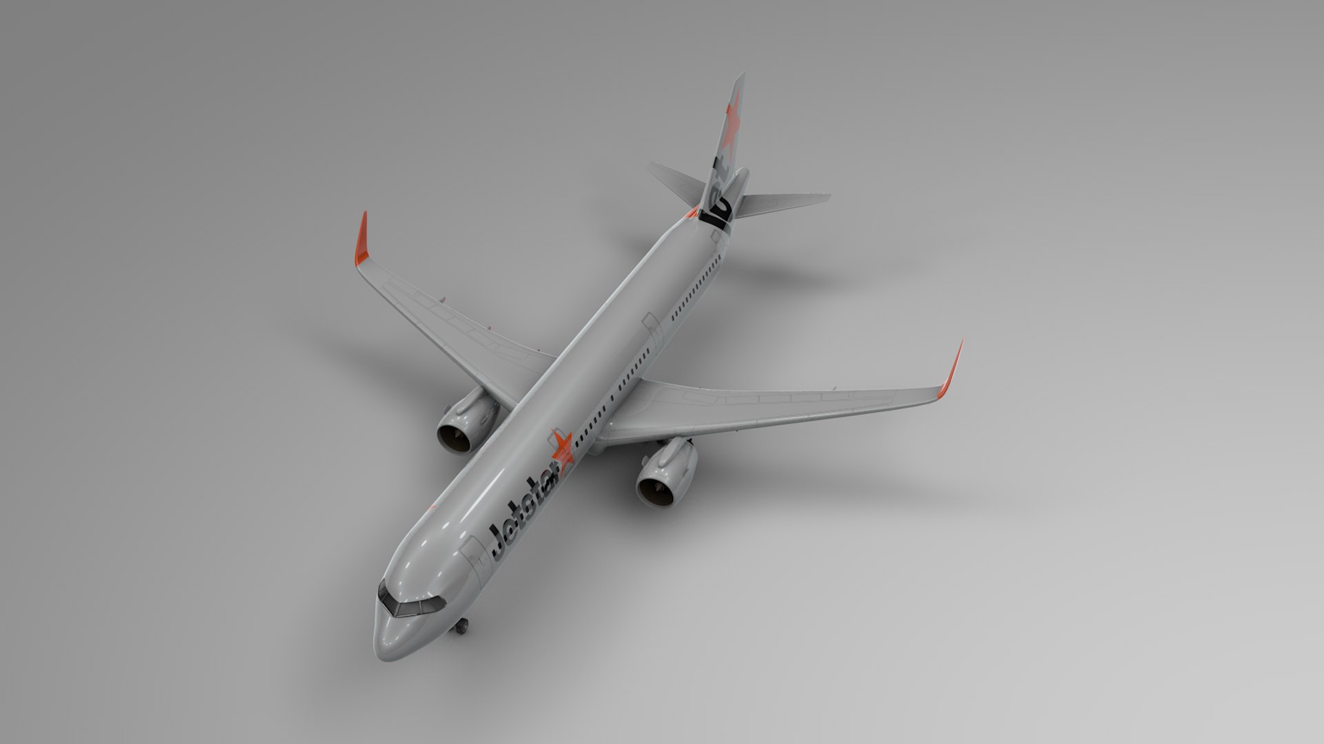 3D Airbus A321 Neo Jetstar - TurboSquid 1443752