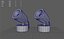 Modèle 3D d'une lampe murale