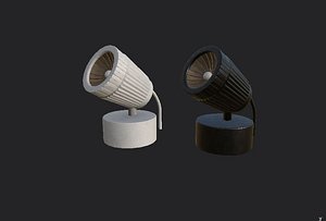 3D Wall Mount Light 3D model model