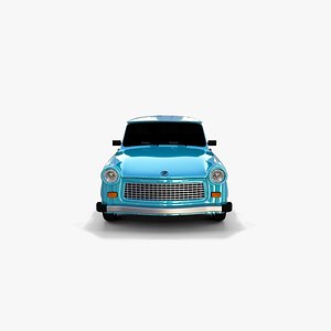trabant 601 3d obj