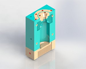 1L bottle blowing mould