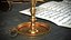 Antique Candle Holder with Handle