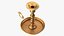Antique Candle Holder with Handle