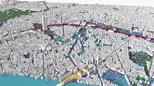 3D Paris City model