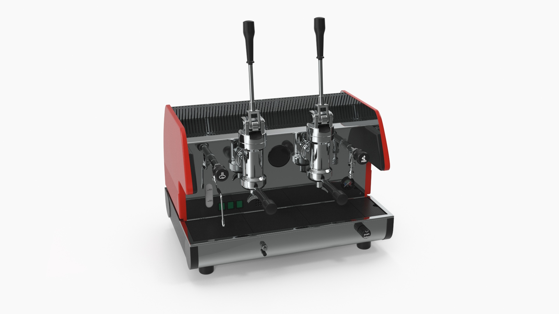 2Group Lever Commercial Espresso Machine Model TurboSquid 2207230