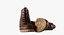 Conjunto de zapatos clásicos para hombre