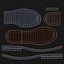 Conjunto de zapatos clásicos para hombre