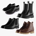Conjunto de zapatos clásicos para hombre