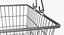 Shopping Baskets and Trolley Collection 6 3D model