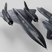 Lockheed Sr 71 Blackbird Exterior
