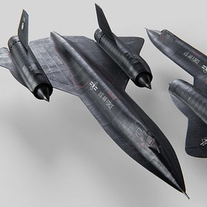 Lockheed Sr 71 Blackbird Exterior