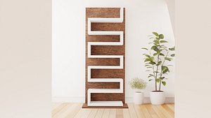3D Bookcase 02
