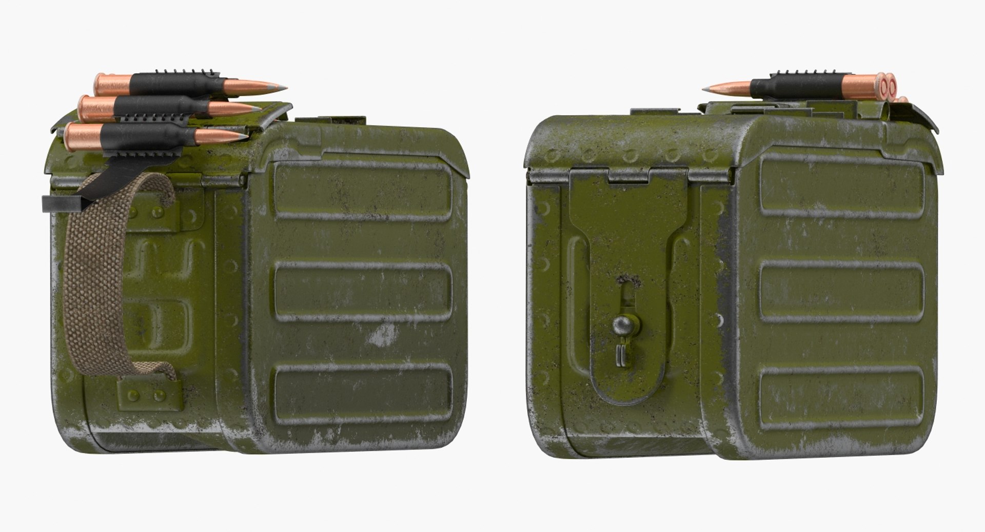 max machine gun pkm ammunition box