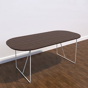 ikea oppeby table 3d model