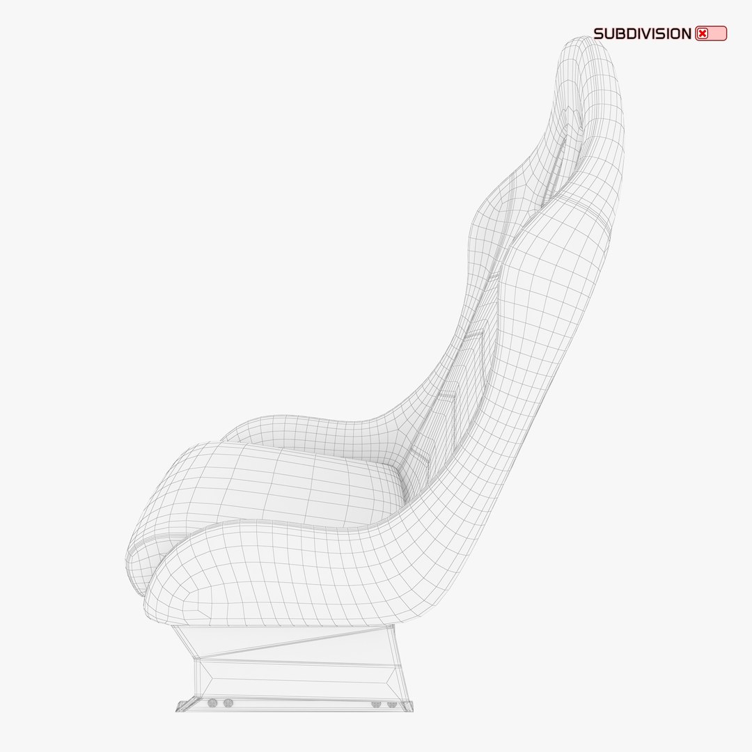 Generic Racing Seat A 3D Model - TurboSquid 2302029