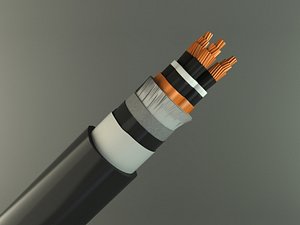 3d model cable