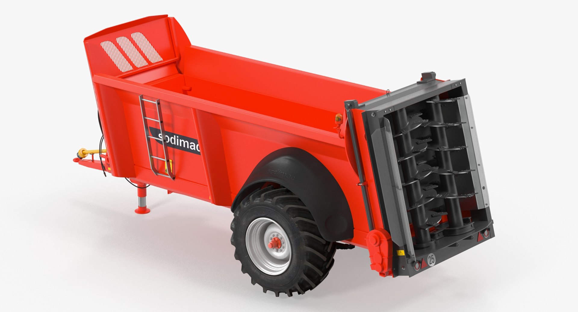 Spreader Sodimac Rafal 3300 Clean 3D Model 3D model preview