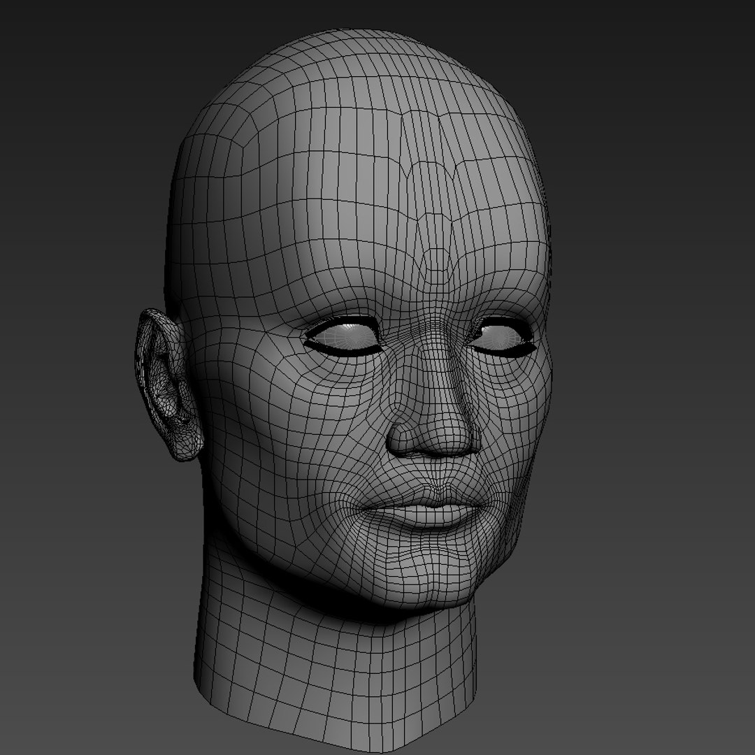 Character Face 3d Model - Turbosquid 1463181