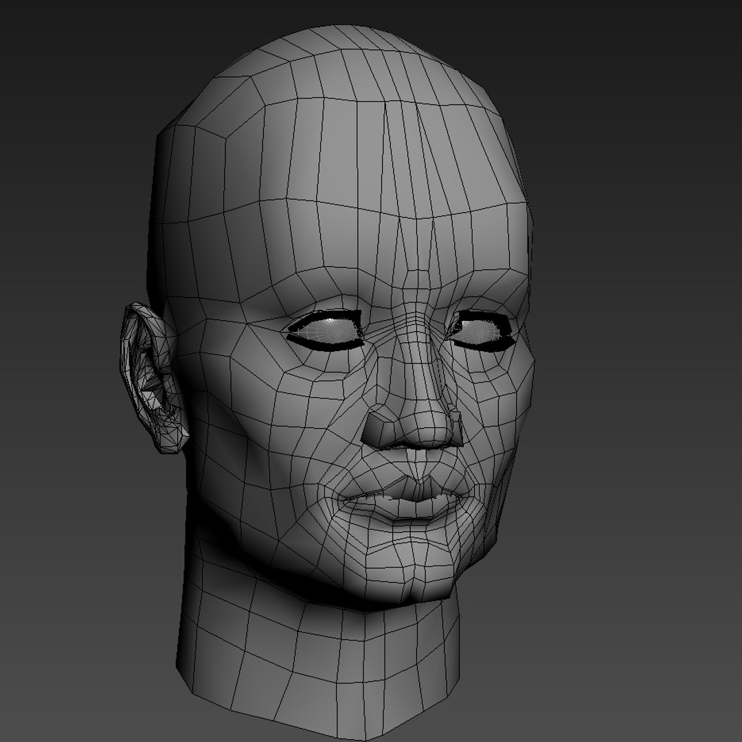 Character face 3D model - TurboSquid 1463181