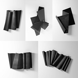 3D model Wall Origami Decorative Painting