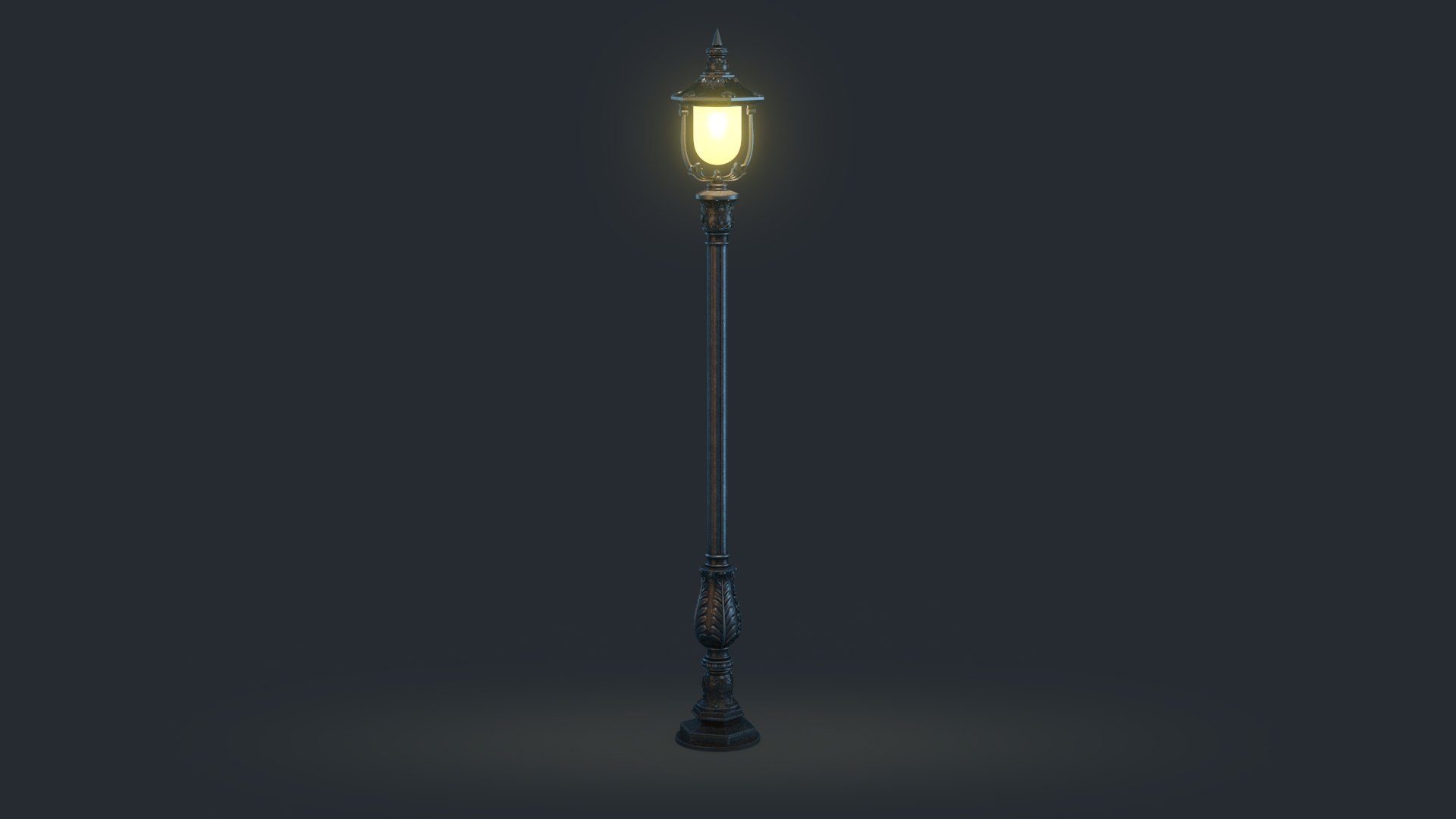 3D Street Light Model - TurboSquid 2126656