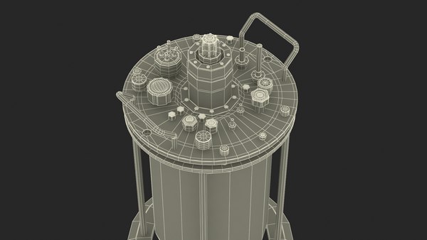Big Glass Bioreactor 3D - TurboSquid 2006058