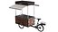 Detaillierter leerer Kaffeewagen