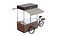 Detaillierter leerer Kaffeewagen