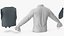 Camicia maniche a lanterna con gilet
