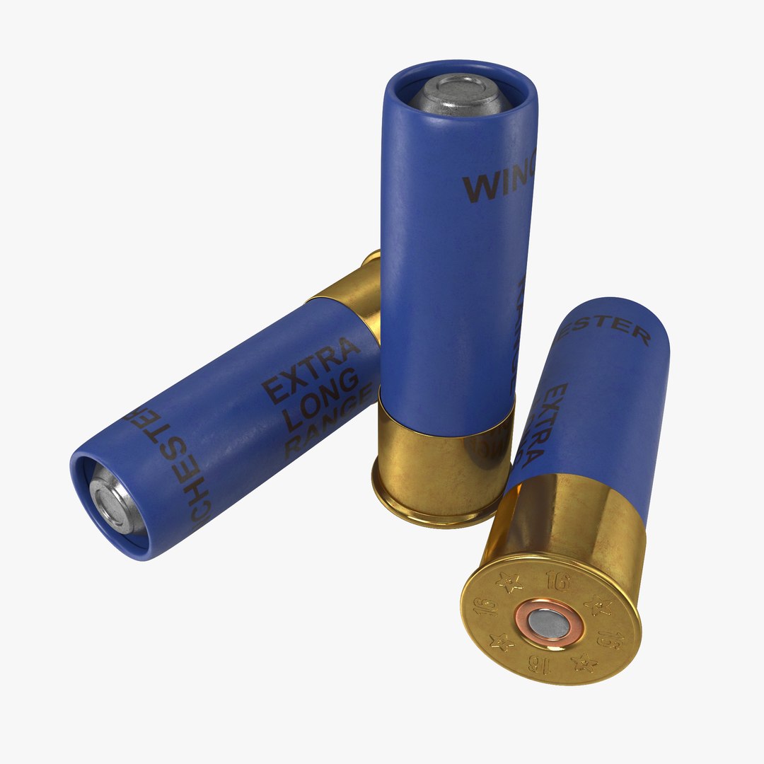 Shotgun Shell 2 3D Model 3D model preview
