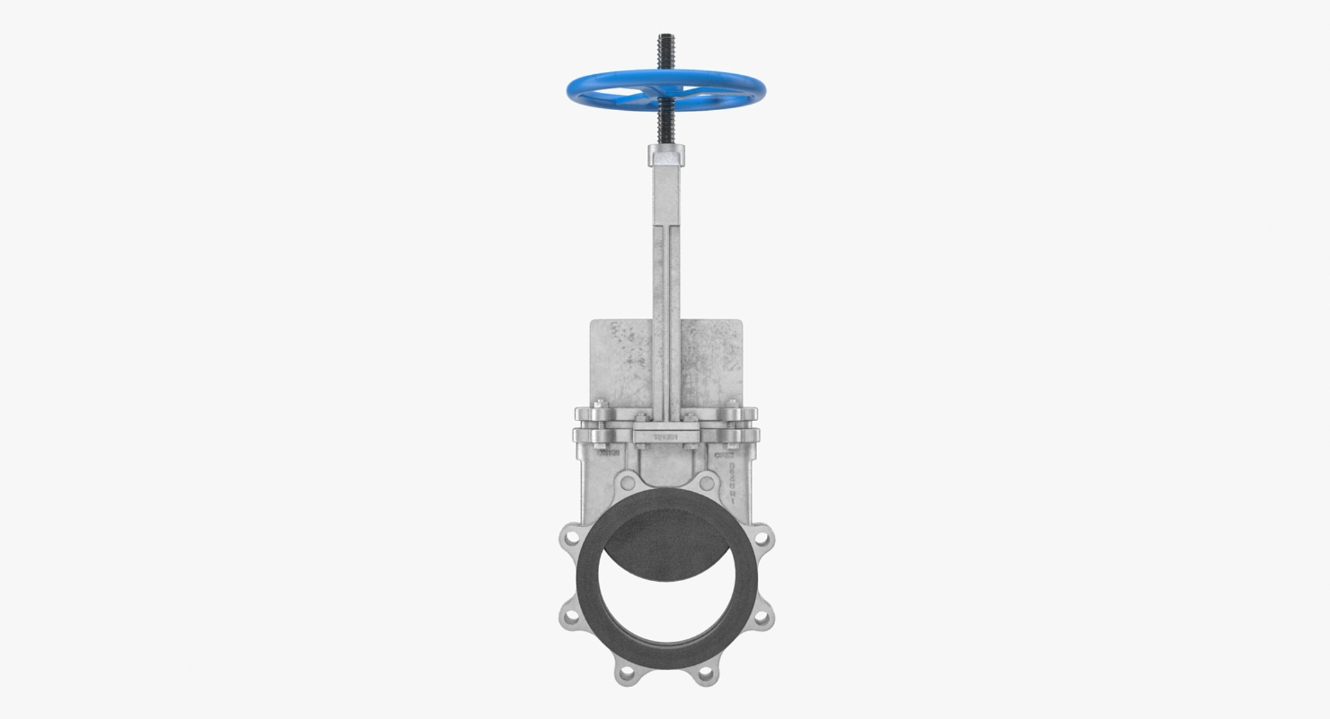 3D Knife Gate Valve Model TurboSquid 1278732