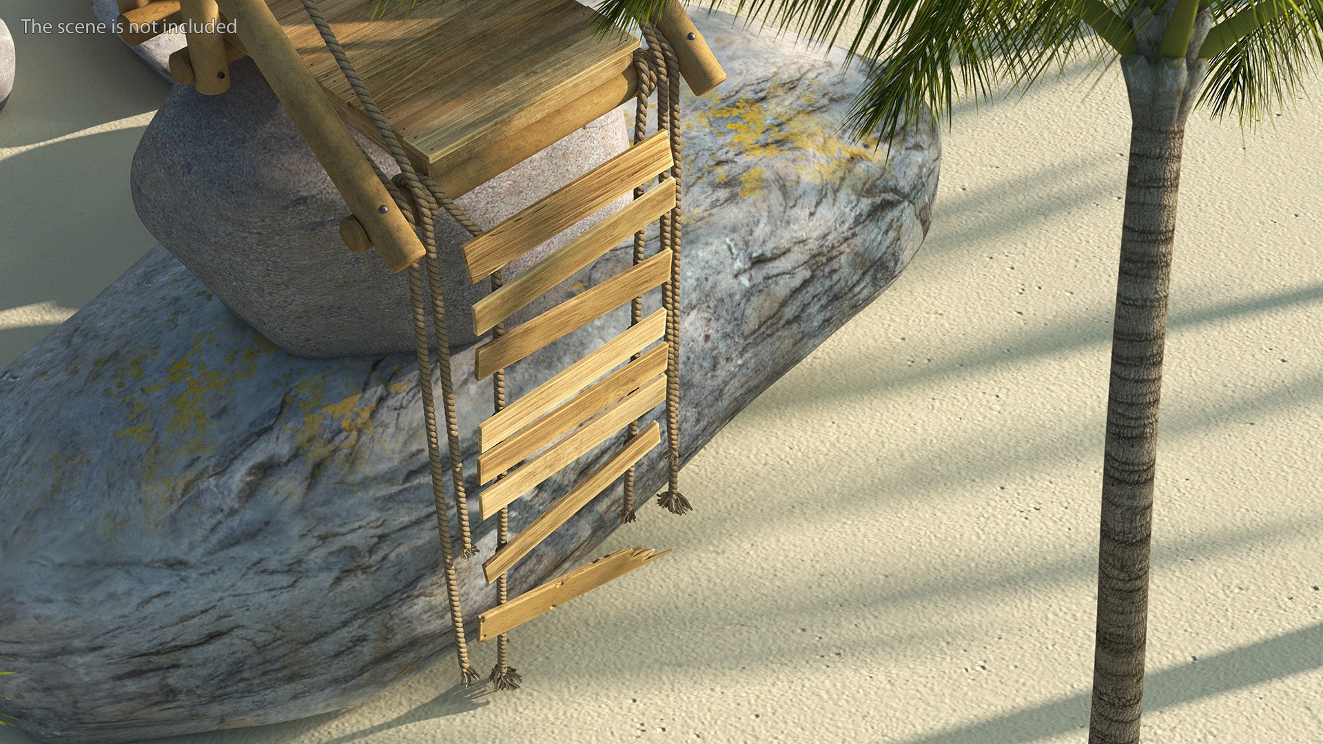 Broken Rope Bridge Fur 3D - TurboSquid 2080754