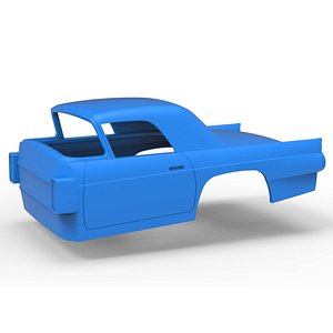 Shell of Vintage front engine dragster Version 6 Scale 1 to 25