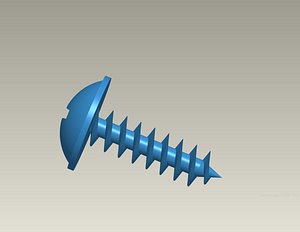 Screws with a semicircular head with pressshayboy 4,2x14