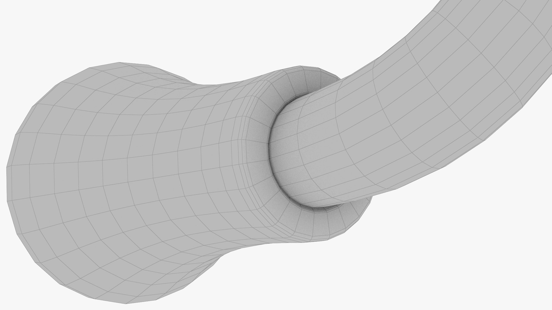 3D Retro Car Door Handle V2 Model TurboSquid 2058899