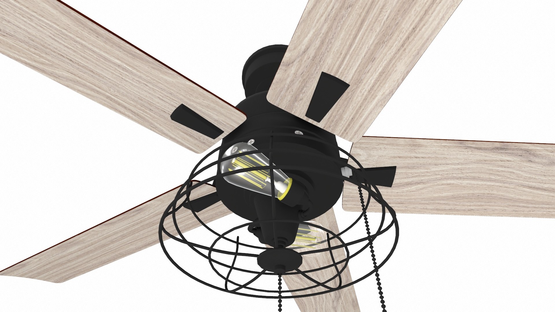 3D Modern Ceiling Fan Model - TurboSquid 2326919