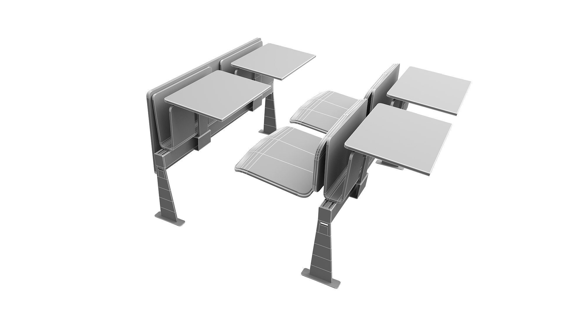 Lecture Desk 3D Model - TurboSquid 2329689