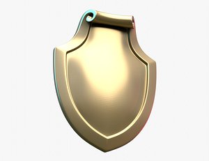 Shield print ready stl 3D model